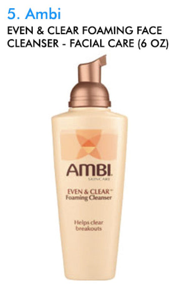 AMBI EVEN CLEAR FOAMING FACE CLEANSER FACIAL CARE 6OZ